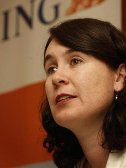 ING New Zealand chief executive Helen Troup rejects calls for a change in status. Photo from NZ...