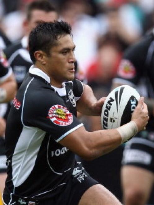 Injured list . . . Jerome Ropati. Photo Getty Images