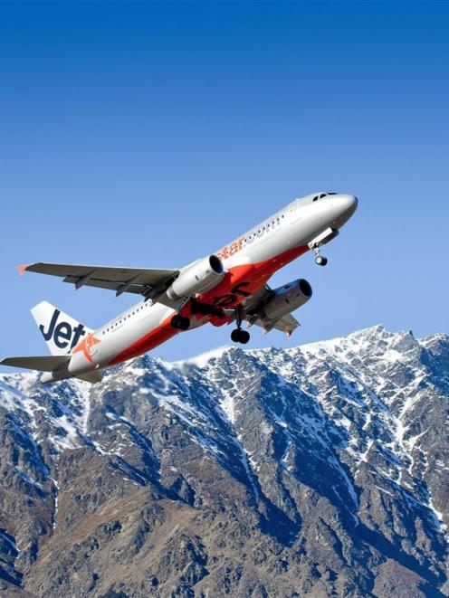 International visitor movements at Queenstown Airport continue to climb. Photo supplied.