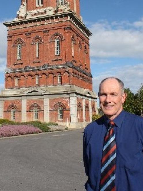 Invercargill City Council water manager Alister Murray stands near the city's 124-year-old water...