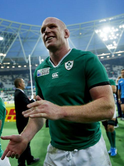 Ireland captain Paul O'Connell. Photo: Reuters
