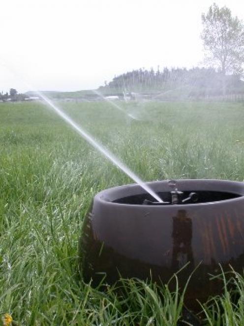Irrigation has changed the face of North Otago farmland. Photo by David Bruce.