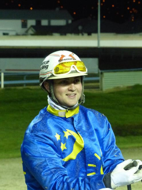 Jack Trainor in winning form at Forbury Park in 2013. PHOTO: MATT SMITH