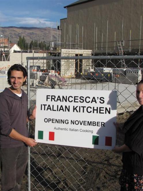 James and Francesca Voza will open a new Italian restaurant in this two-storey commercial...