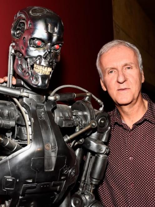 James Cameron attends the American Cinematheque 30th Anniversary Screening Of 'The Terminator' Q...