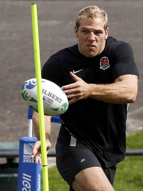 James Haskell is looking forward to joining the Highlanders. Photo Reuters