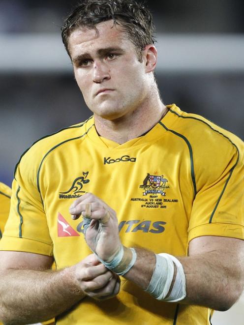 James Horwill. Photo NZPA