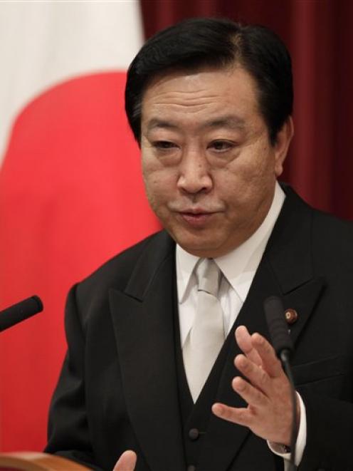 Japanese Prime Minister Yoshihiko Noda. (AP Photo/Shizuo Kambayashi)