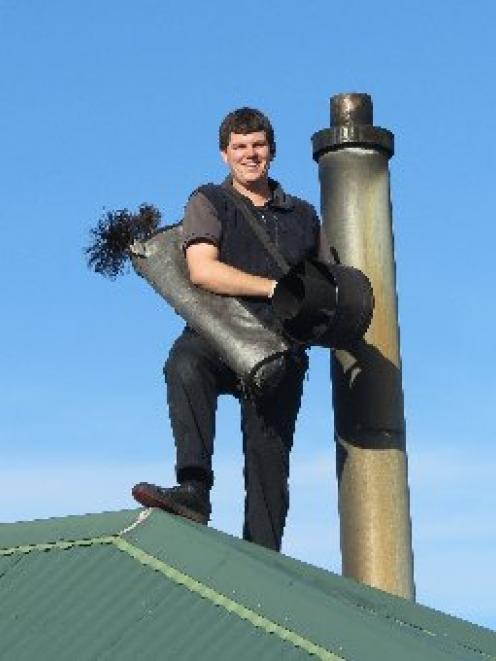 Jay McPhee, of Extreme Clean, is urging people to make sure they get their chimney checked and...