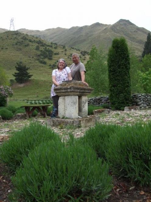 Jo and Barry Todd have developed a boutique lavender farm on their Dansey Pass property. Photo by...