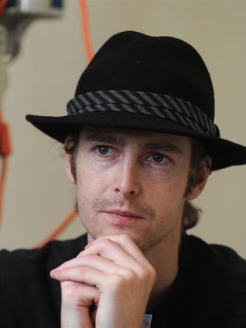 Joe Noon pictured at Dunedin Hospital last week.