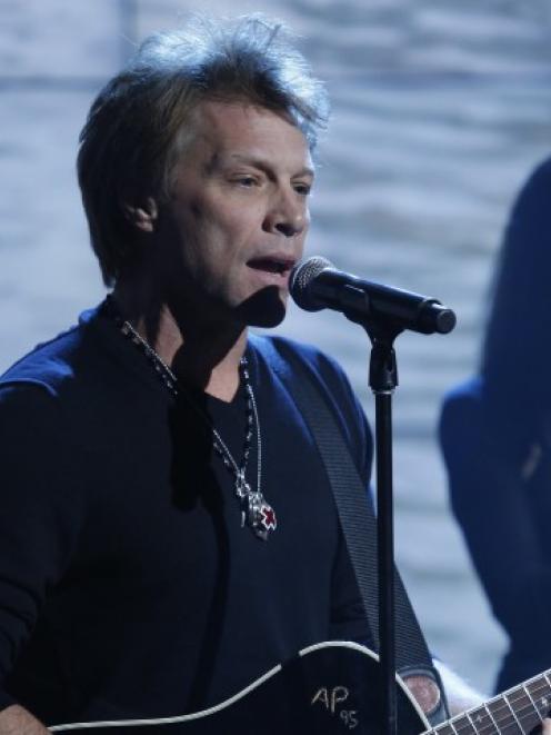 John Bon Jovi. Photo Reuters