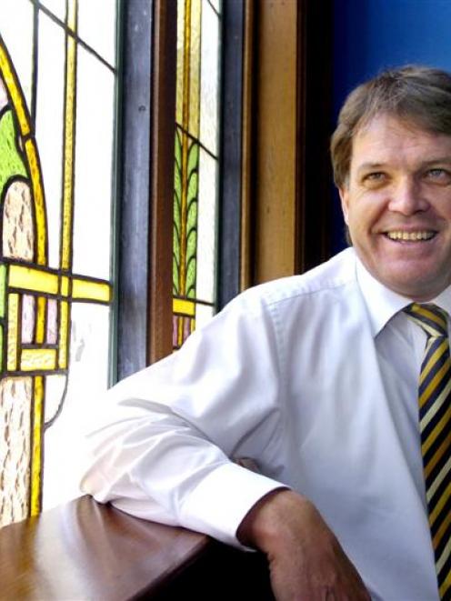 John Cutler, of Cutlers Real Estate, a proud supporter of the Otago Community Hospice. Photo by...