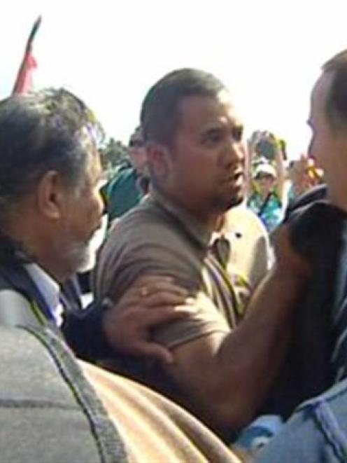 John Key on Waitangi Day 2009. Photo: TV ONE