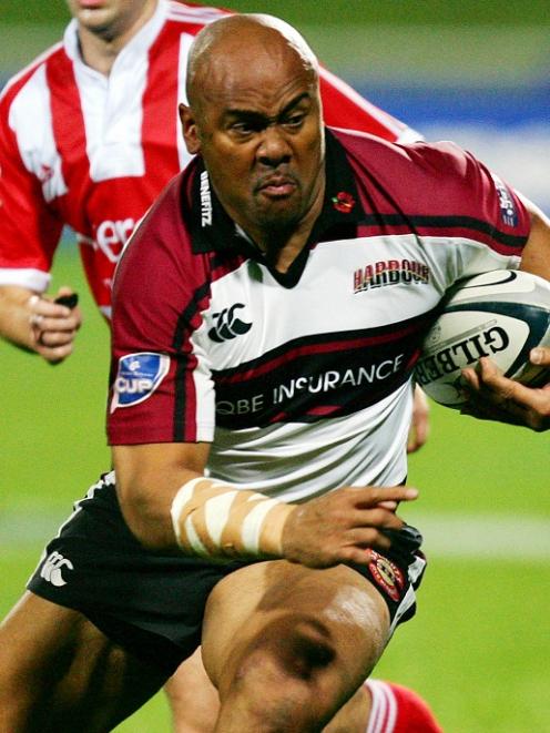 Jonah Lomu, seen playing for North Harbour against Manawatu in this September 2006 file photo,...