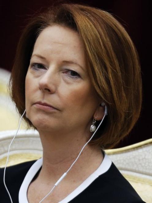 Julia Gillard. Photo Reuters