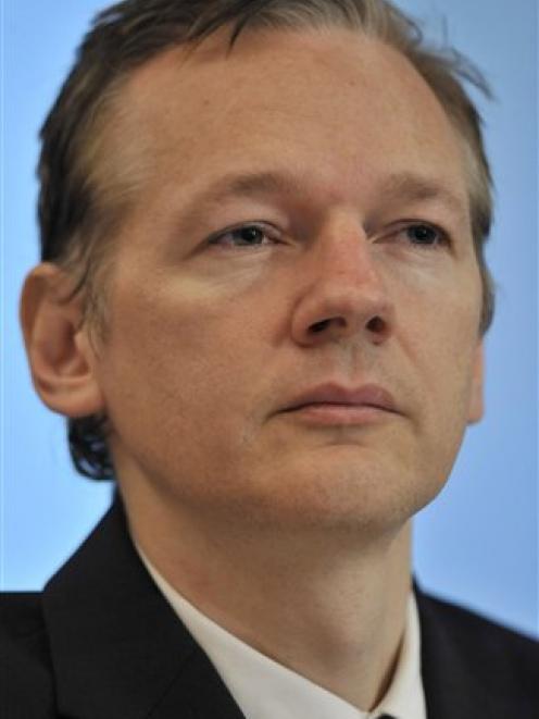 Julian Assange. Photo by AP