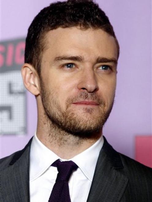 Justin Timberlake. AP photo