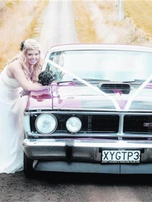 Kacey Divers, who was married at Grandview Gardens in March. Photo by AHM Photography.