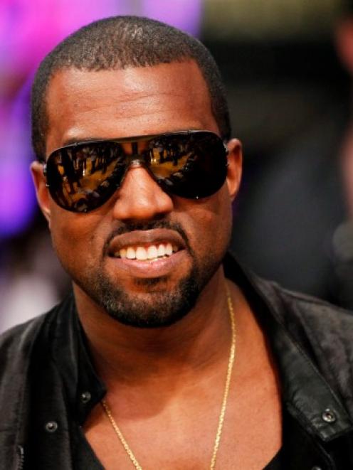 Kanye West. Photo Reuters