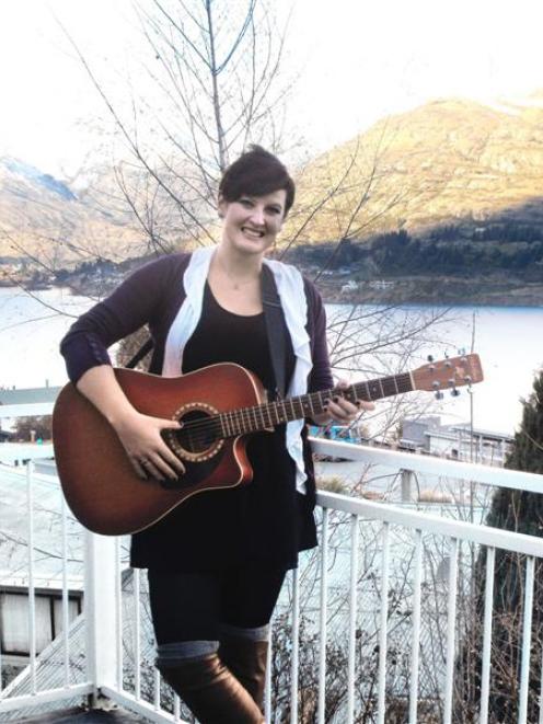 Katie McNeill on a high after winning Queenstown's singers and songwriters competition, Songstars...