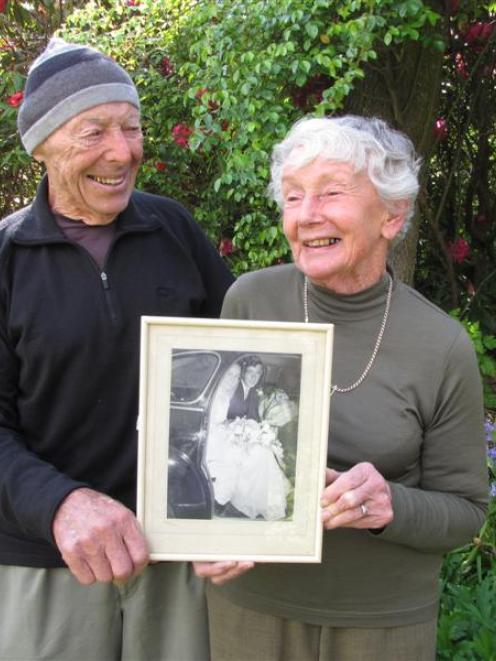 Keith and Pat Stuart, who celebrate their 60th wedding anniversary today, found each other...