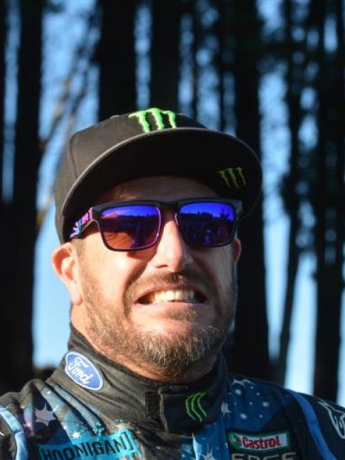 Ken Block, a self-confessed ''hoonigan''. Photo by Stephen Jaquiery.