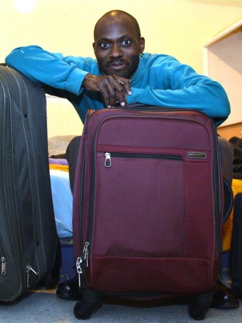 Kenyan-born University of Otago PhD researcher Bonface Manono prepares to return to his home...