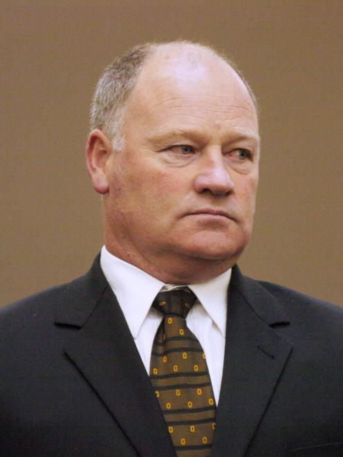 Kerry Harford, at his sentencing in the High Court at Dunedin, in March 2009.