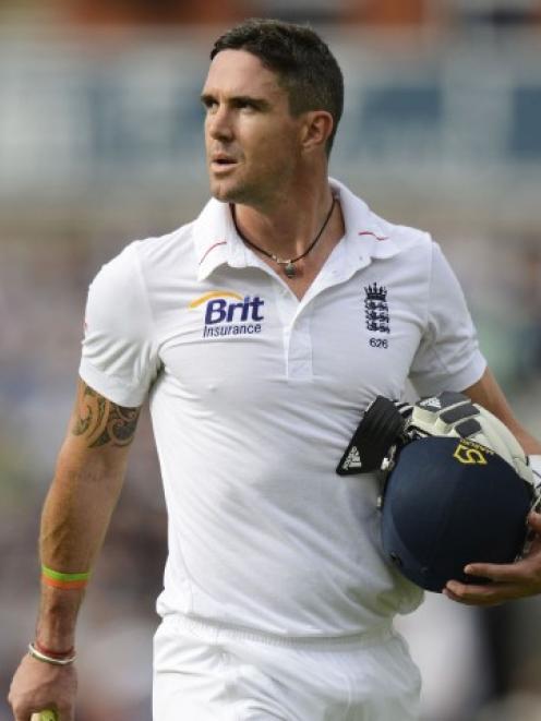 Kevin Pietersen: 'It's tough being me, playing for England.' Photo Reuters