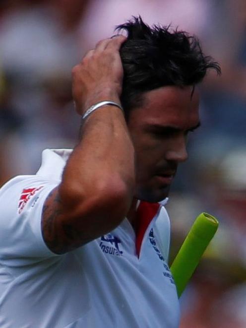 Kevin Pietersen may not be safe as England look the future after a 5-0 Ashes drubbing. Photo Reuters