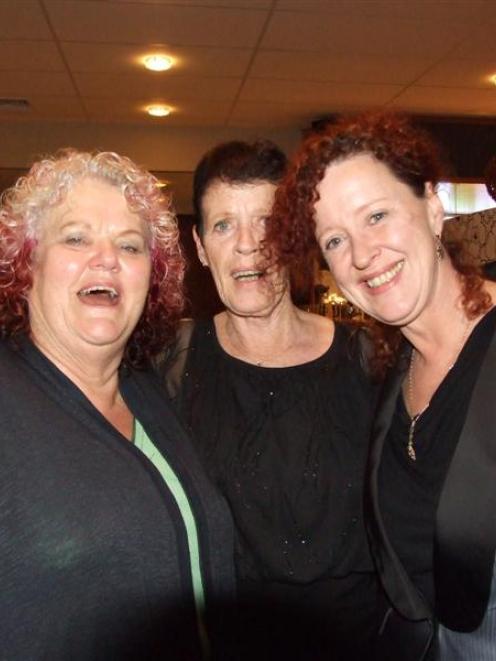 Keynote speaker Pam Corkery (right) spoke about choosing change at the Positively Clutha Women...