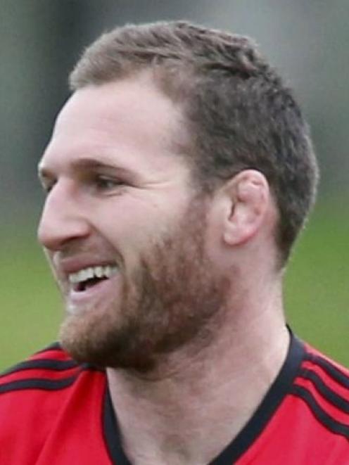 Kieran Read, involved in many of the big plays against the Blues. Photo Reuters