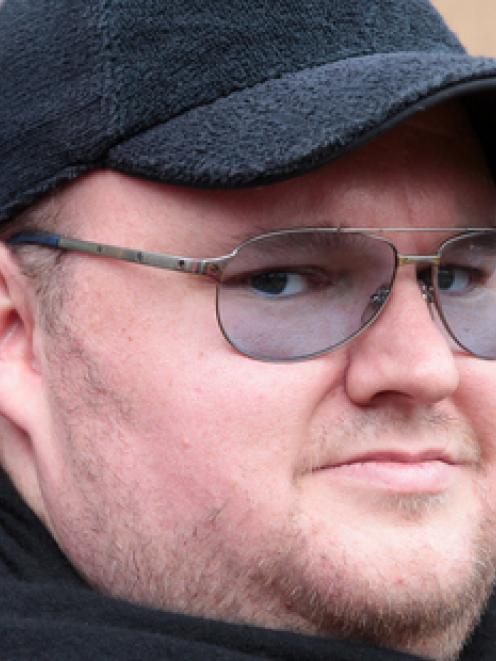 Kim Dotcom. Photo / Doug Sherring