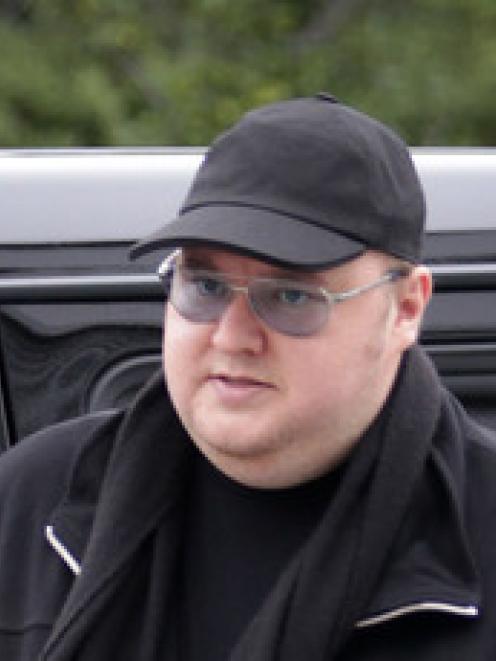 Kim Dotcom. Photo / Sarah Ivey