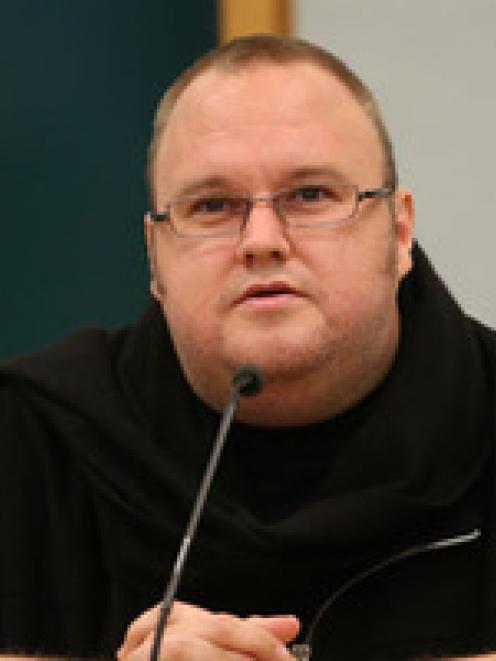 Kim Dotcom. Photo by NZ Herald