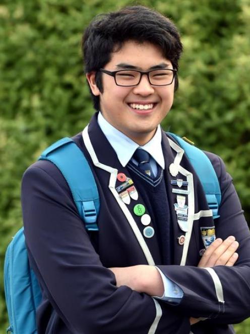 King's High School pupil  Jehoon Mun.