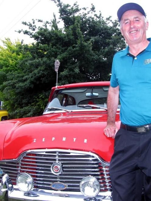 Kingston crib owner Wayne Phillips, of Temuka, with his 1962 Zephyr MkII in Glenorchy with  sixth...