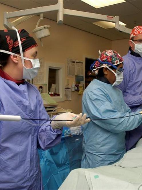 Kirsty Golding, left, Shyamali Jayakody, Dr Gerry Devlin and Dr Sanjeevan Pasupati during the...