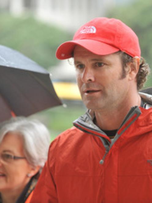 Former New Zealand cricketer Chris Cairns endeavours to raise rail safety awareness