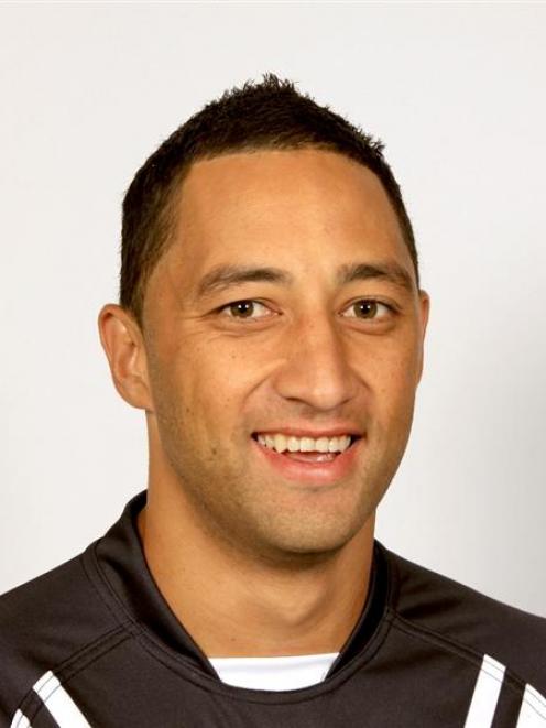 Kiwis' captain Benji Marshall. Photo by NZPA/Action Photographics.