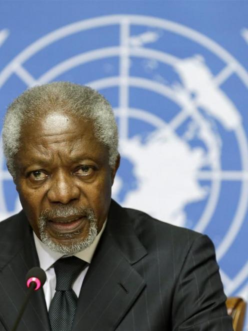 Kofi Annan is stepping down as the UN-Arab League mediator in the 17-month-old Syria conflict at...