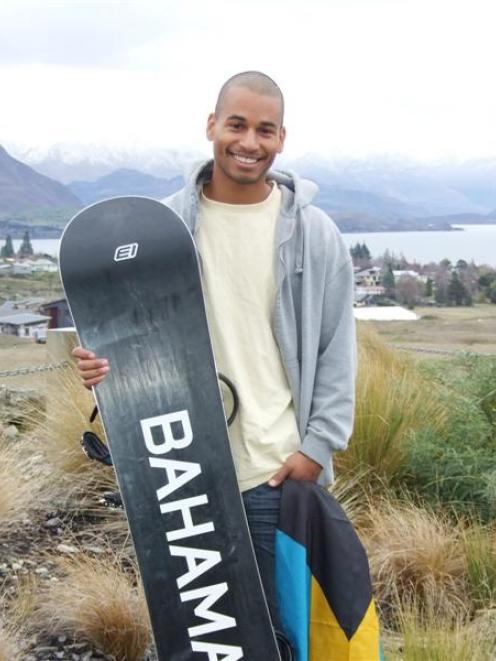 Korath Wright is flying the flag for his Caribbean country of origin, the Bahamas, on his debut...