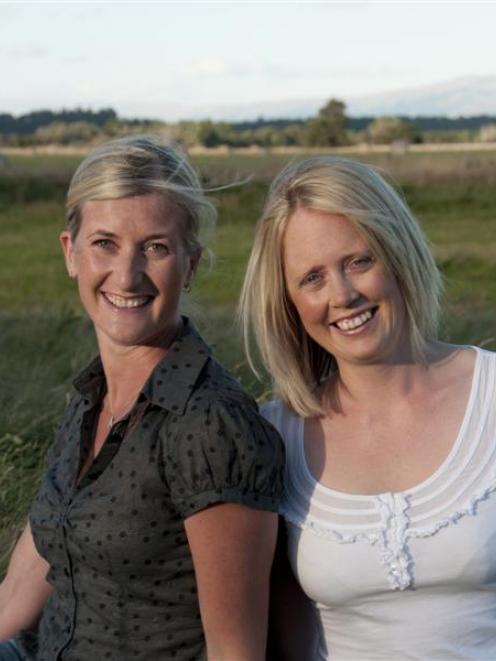 Kylie Davidson (left) and Emma Hammond, from Hammond Davidson accountancy firm in Riversdale....