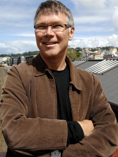 Labour MP David Parker at Dunedin Railway Station. Photo by ODT.