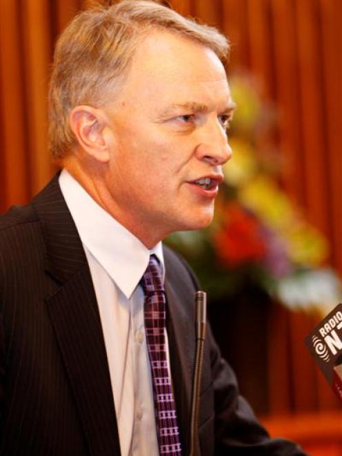 Labour Party leader Phil Goff. Photo by NZPA.