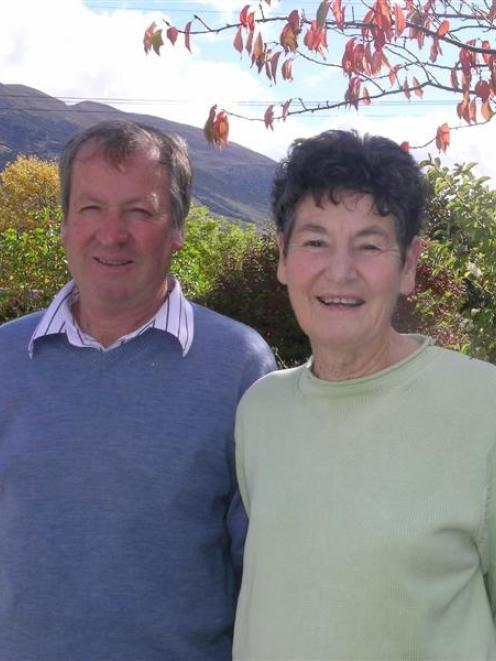 Lake Hawea residents and second cousins Ken Dennison and Patsy Lambert-Robinson. Photo by...