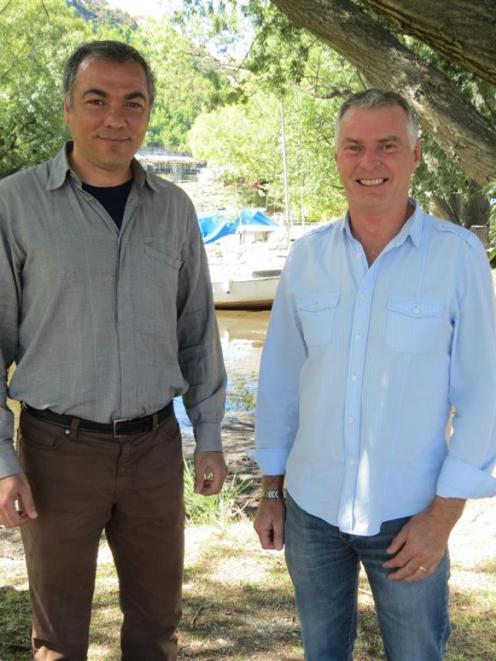 Lakes Marina Projects Ltd co-directors Iraj Barabi (left), of California, and Alan Kirker, of...