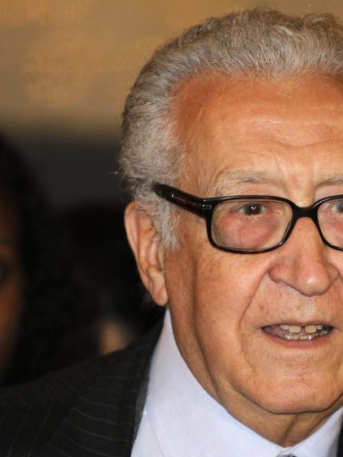 Lakhdar Brahimi. Photo by Reuters
