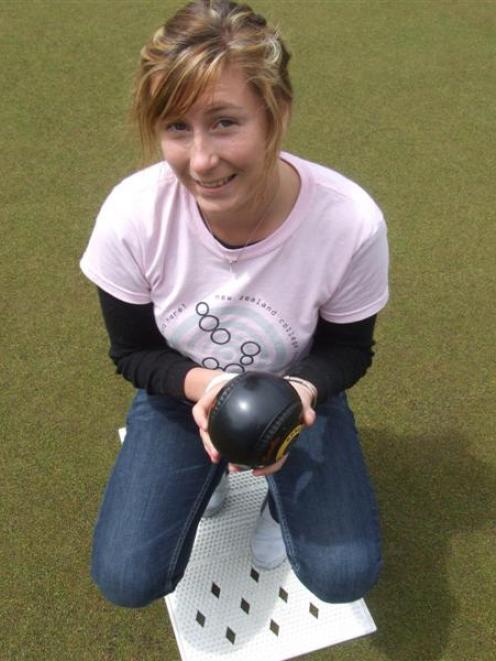 Lanah Craik aims to represent New Zealand in lawn bowls. Photo by Sally Rae.